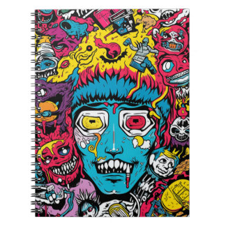 Notebook Terror Pop Art