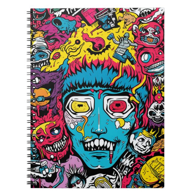 Notebook Terror Pop Art (Front)