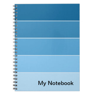 Notebook with Customisable Gradient Design