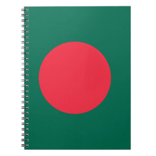 Notebook with Flag of Bangladesh