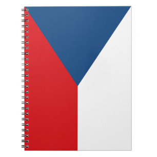 Notebook with Flag of Czechia