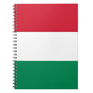 Notebook with Flag of Hungary