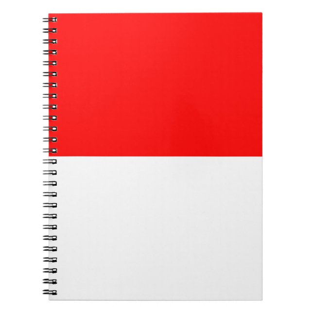 Notebook with Flag of Indonesia (Front)