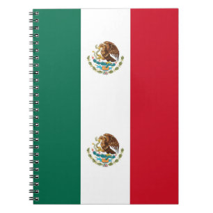 Notebook with Flag of Mexico