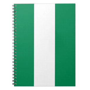 Notebook with Flag of Nigeria