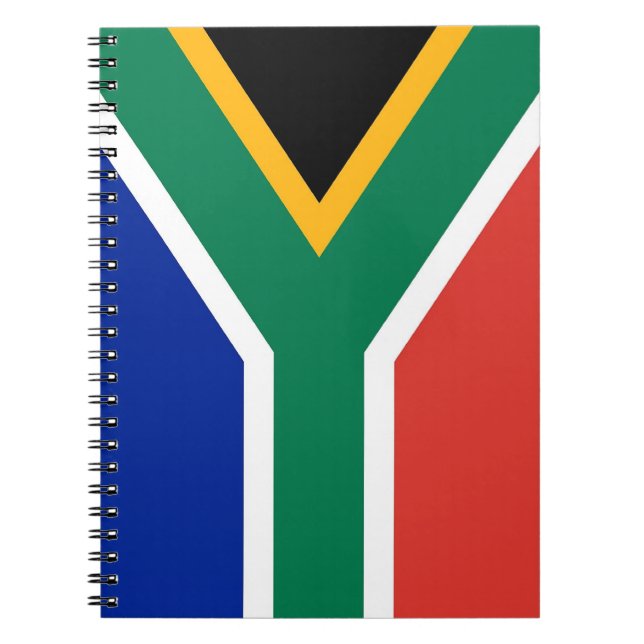 Notebook with Flag of South Africa (Front)