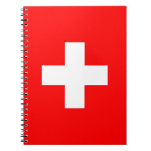 Notebook with Flag of Switzerland