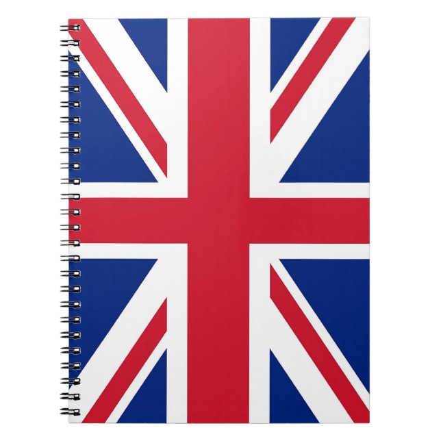 Notebook with Flag of United Kingdom (Front)