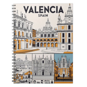 Notebook with Valencia Architecture