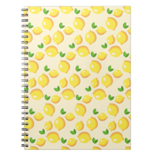 Notebook, yellow, lemon, Zitrone, Notizbuch Notebook