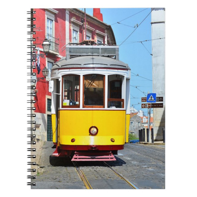 Notebook Yellow Train Portugal (Front)
