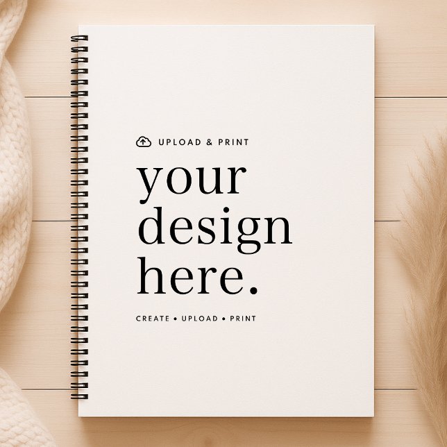 Notebook Your Design Upload (Creator Uploaded)