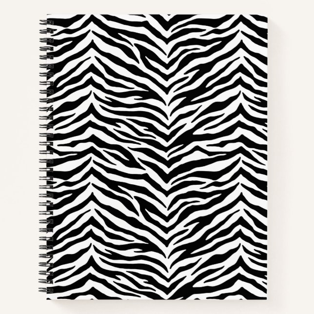 Notebook-Zebra Print Notebook (Front)