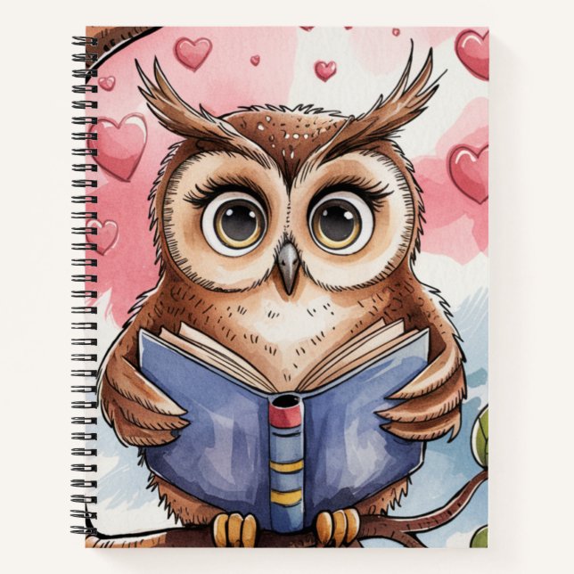 Notebooks Cute owl (Front)