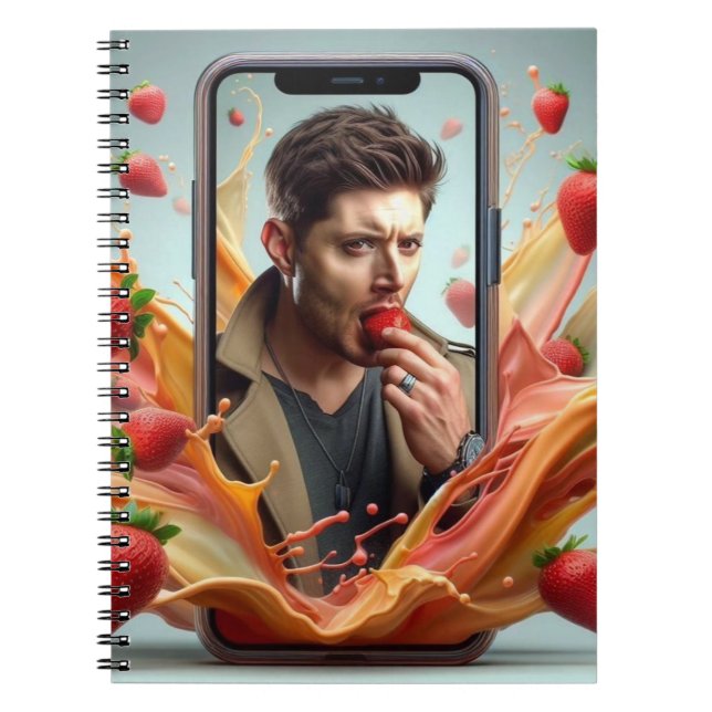 Notebooks Dean con fragole (Front)