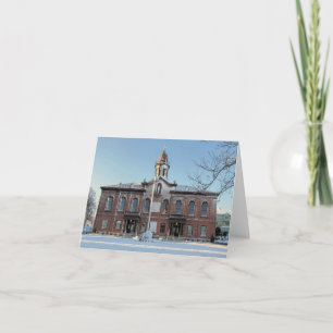 Notecard - 1820 Courthouse Plymouth MA