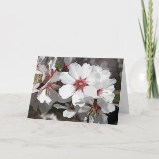 NOTECARD ~ Almond Blossom