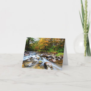 Notecard: Alplaus Kill, Charlton, NY Card
