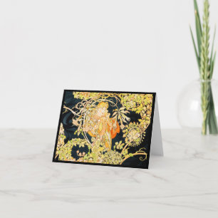 Notecard-Classic/Vintage-Mucha 20 Card