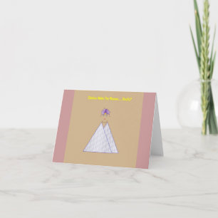NOTECARD - Clothes Make The Woman...Really?