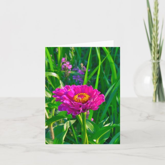 NOTECARD, FLORAL (PINK) CARD (Front)