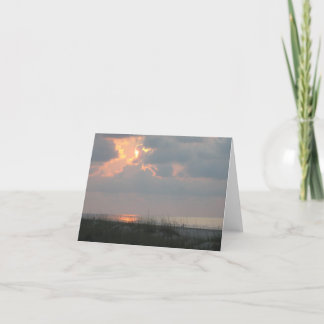 Notecard: Hilton Head Island Images (island dawn) Card