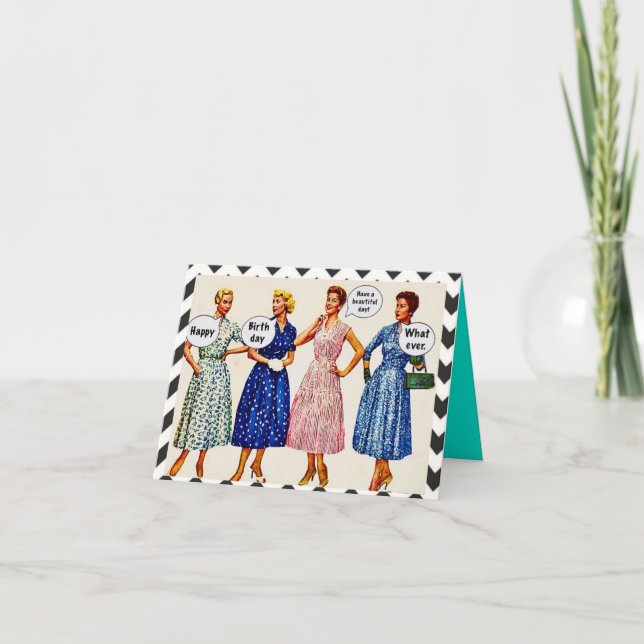 Notecard, invitation-birthday card (Front)