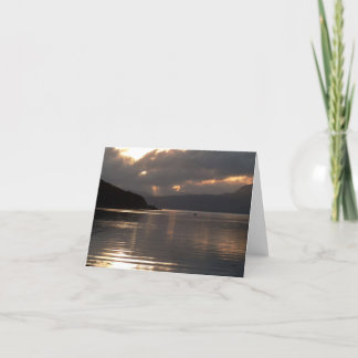 Notecard: Isle of Skye Sunset Card