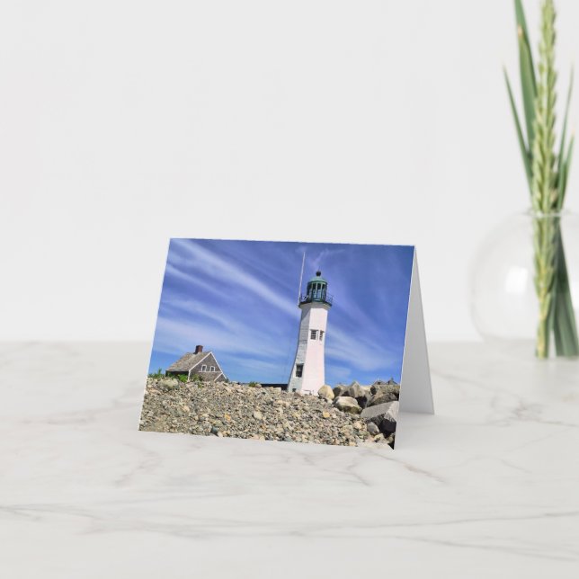 Notecard - Old Scituate Lighthouse (Front)