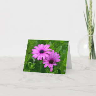 Notecard Purple Flower