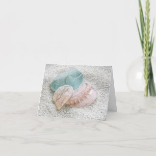 Notecard - Sea Glass in pastels