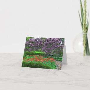 notecard/"SPRING BURSTING OUT ALL OVER" Card