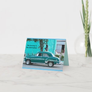 NOTECARD-THE JOURNEY IS THE CARD