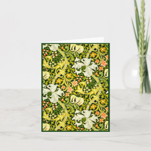 Notecard-Vintage Fabric/Fashion-William Morris 29 Card