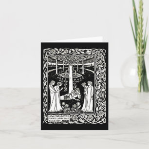 Notecard-Vintage Illustration-Aubrey Beardsley 12 Card
