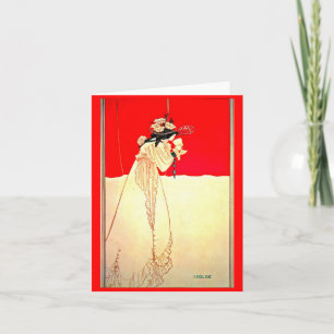 Notecard-Vintage Illustration-Aubrey Beardsley 8 Card