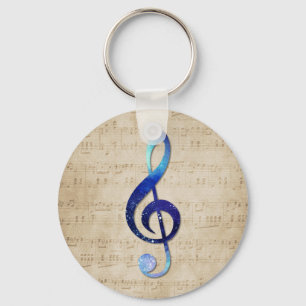 Notenschlüssel Key Ring