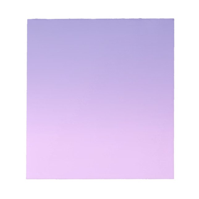Notepad Clouds Purple   (Front)
