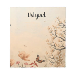 notepad design inspired by nature.