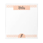 Notepad: Notes (Monogrammed)
