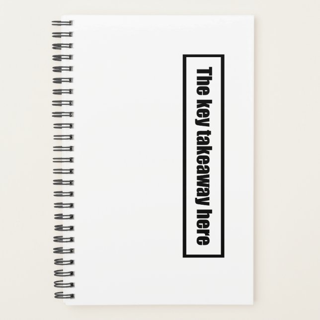 Notepad, Planner (Front)