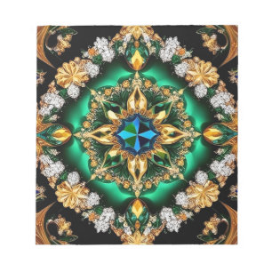 Notepad with Brazilian Colours Modern Design