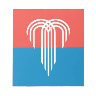 Notepad with Flag of Kansas City, Missouri