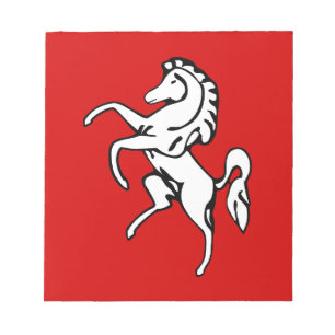 Notepad with Flag of Kent, England
