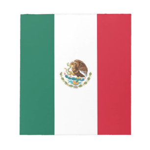 Notepad with Flag of Mexico