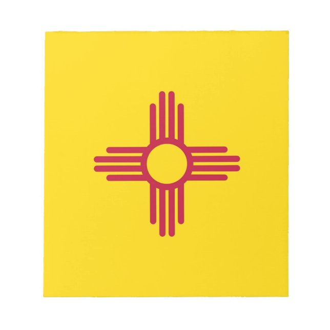 Notepad with Flag of New Mexico State (Front)