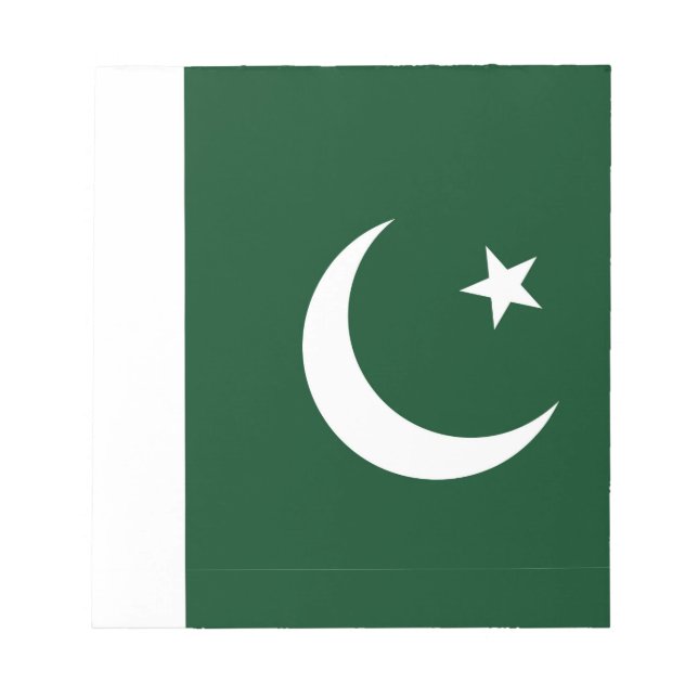Notepad with Flag of Pakistan (Front)