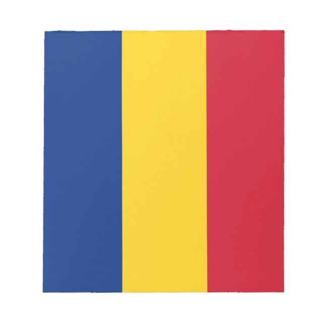 Notepad with Flag of Romania (Front)