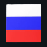 Notepad with Flag of Russia<br><div class="desc">Awesome Notepad with Flag of Russia. This product its customisable.</div>