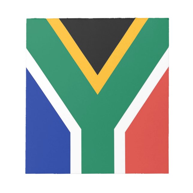 Notepad with Flag of South Africa (Front)